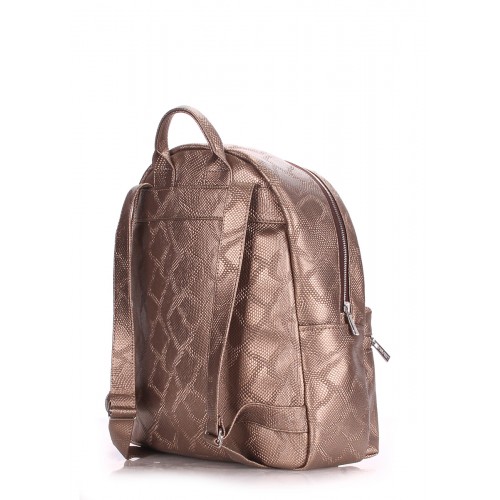  Women's backpack POOLPARTY Mini gold - photo 2
