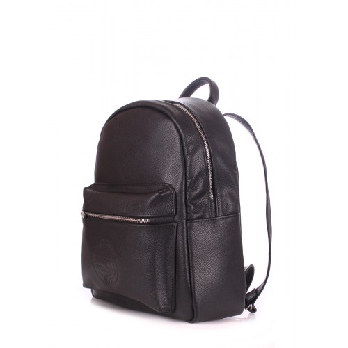  Рюкзак женский кожаный POOLPARTY Xs черный - фото 1