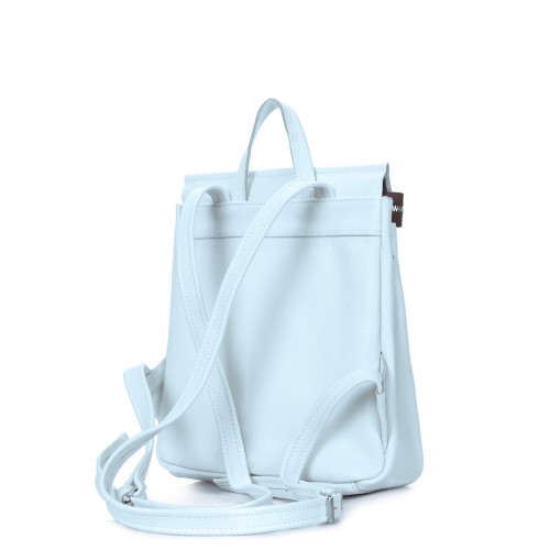 Leather blue backpack POOLPARTY Venice blue - photo 2