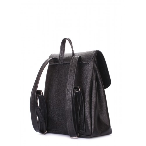  Backpack leather on strings POOLPARTY Paris black - photo 2