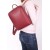 Women's leather backpack POOLPARTY Cult burgundy