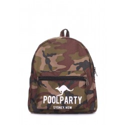 Рюкзак женский POOLPARTY Xs камуфляж
