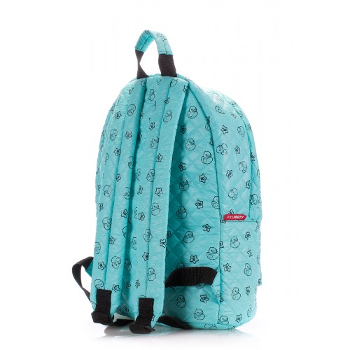  Backpack quilted with ducks POOLPARTY blue - photo 2