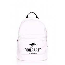 Рюкзак молодіжний POOLPARTY білий