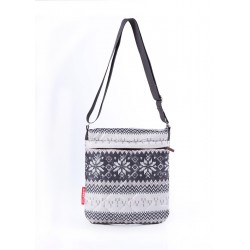 Nordic print POOLPARTY tablet bag gray