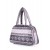 POOLPARTY handbag with nordic ornament gray POOLPARTY handbag with nordic ornament gray