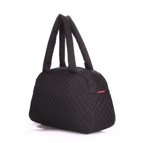  POOLPARTY Quilted Satchel Bag black - photo 1