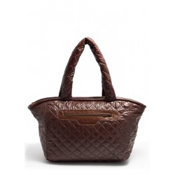 Quilted bag POOLPARTY Cocoon brown