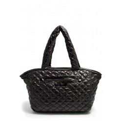 Quilted bag POOLPARTY Cocoon black