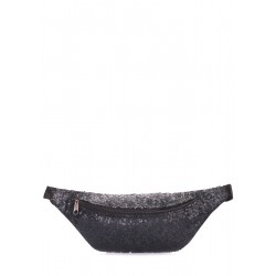 Banana bag with sequins PLPRT black