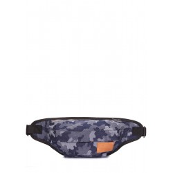 Denim camouflage waist bag Bumbag blue