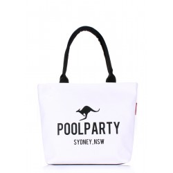 Cotton bag POOLPARTY white