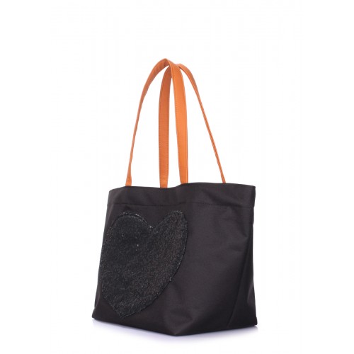  Сумка с глиттером POOLPARTY Lovetote - фото 1