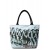 Cotton bag POOLPARTY with trendy print white