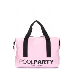 Коттоновая сумка POOLPARTY розовый