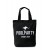 Cotton bag POOLPARTY black Cotton bag POOLPARTY black