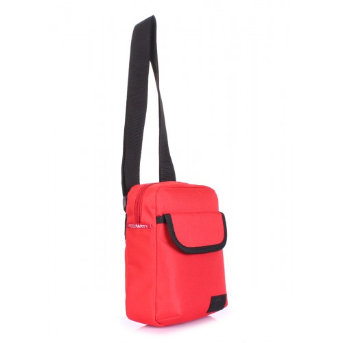  Men's shoulder bag POOLPARTY red - photo 3