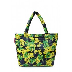 Puffed POOLPARTY bag with print yellow