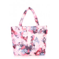 Puffy POOLPARTY bag with print pink