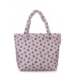 Puffed POOLPARTY bag with print gray