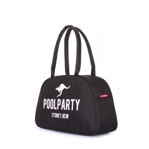  Городская сумка-саквояж POOLPARTY  черный - фото 1