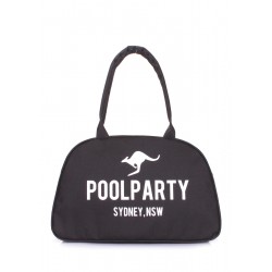 Городская сумка-саквояж POOLPARTY  черный