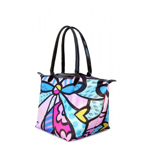  POOLPARTY bag in floral print with flap pink - photo 1