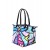 POOLPARTY bag in floral print with flap pink