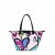 POOLPARTY bag in floral print with flap pink