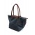POOLPARTY denim bag with flap blue POOLPARTY denim bag with flap blue