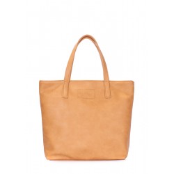 Bag made of artificial leather POOLPARTY brown