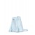 Blue leather handbag with drawstring Bucket blue Blue leather handbag with drawstring Bucket blue