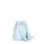 Blue leather handbag with drawstring Bucket blue Blue leather handbag with drawstring Bucket blue