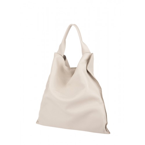  Beige leather bag Bohemia beige - photo 1