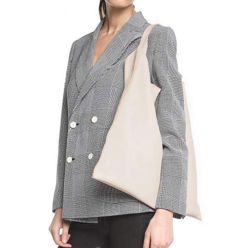  Beige leather bag Bohemia beige - photo 2
