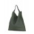 Bohemia green leather bag green