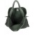 Bohemia green leather bag green