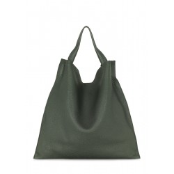 Bohemia green leather bag green