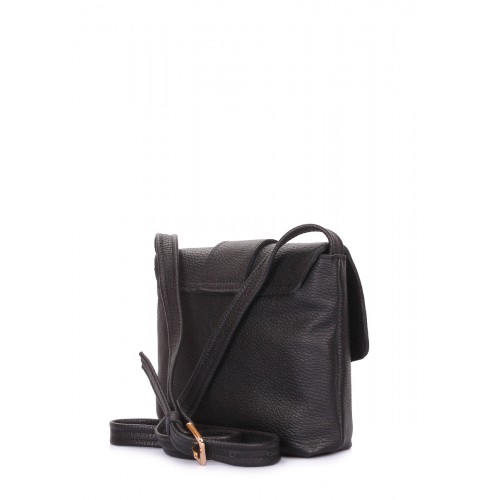  Leather shoulder bag POOLPARTY Kiki black - photo 2