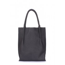 Women's leather bag POOLPARTY Eleganza black