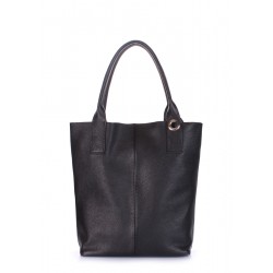 Leather bag POOLPARTY Podium black