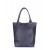 Leather bag POOLPARTY Podium blue