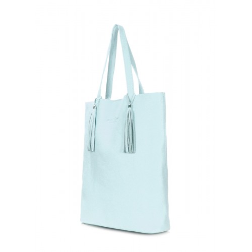  Blue leather bag POOLPARTY Angel blue - photo 1