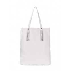 White leather bag POOLPARTY Angel white