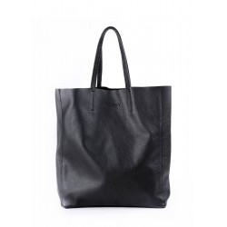 Leather bag POOLPARTY City black