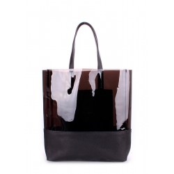 Leather bag POOLPARTY City black