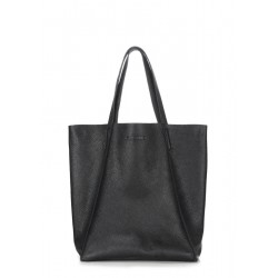 Leather bag POOLPARTY Edge black