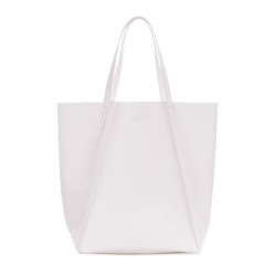 Leather bag POOLPARTY Edge white
