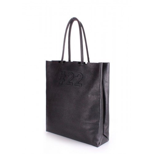  Leather bag POOLPARTY #22 black - photo 1