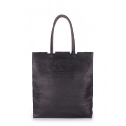 Leather bag POOLPARTY #22 black